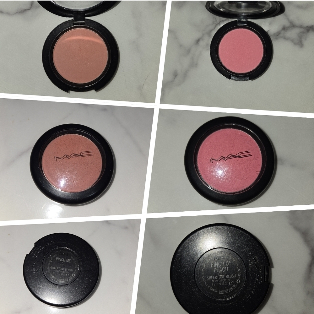 MAC Cosmetics Powder Blush In Pinch Me And Pinch O Peach